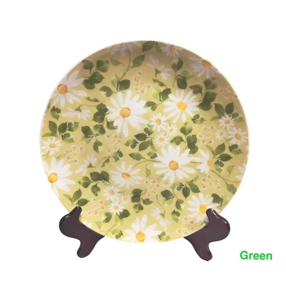 Mikasa Pastel Petals Multi-color Plates Heatherlee Chan Brunch Tea Party (4) - Picture 6 of 8